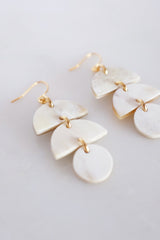 Cat Ba Crescent Drop Buffalo Horn Dangle Earrings - Handcrafted & Unique Buffalo Horn Jewelry