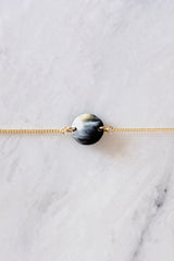 Tran Quoc Dainty Buffalo Horn Charm Bracelet - Handcrafted & Unique Buffalo Horn Jewelry