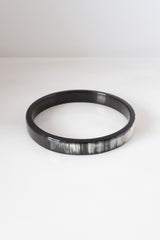 Tron Buffalo Horn Minimalist Bangle Bracelet (1pc) - Handcrafted & Unique Buffalo Horn Jewelry