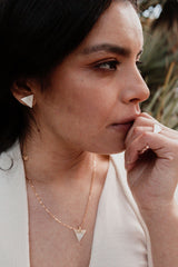 Mat Trang 16K Gold-Plated Brass Buffalo Horn Crescent Ring - Handcrafted & Unique Buffalo Horn Jewelry