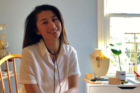 About Jessica Phan, Creative of Hathorway Horn Jewelry