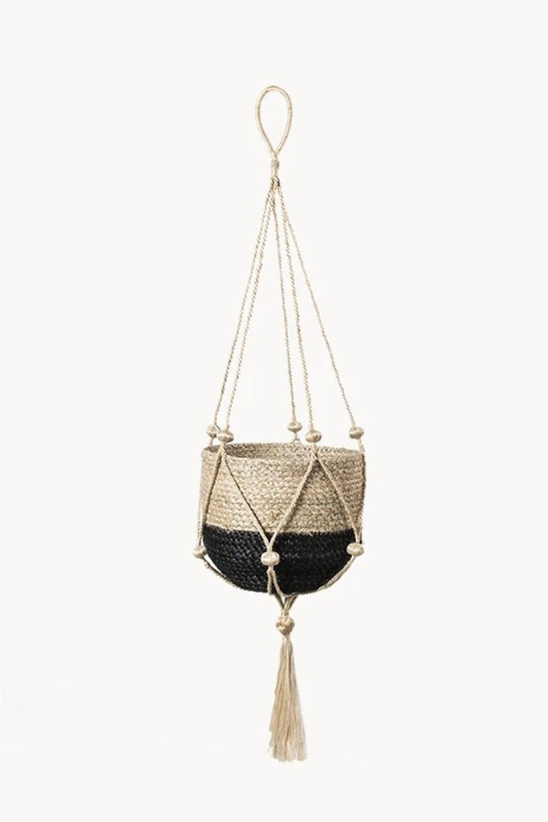 Nadu Hand-Braided Jute Plant Hanger