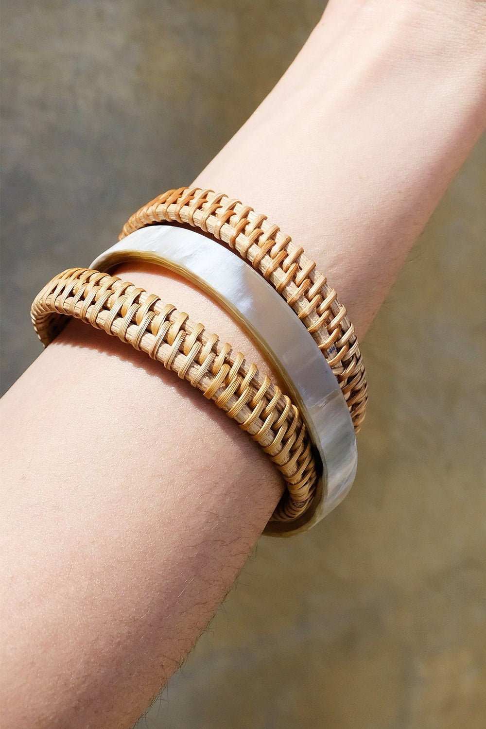Horn bangle bracelets deals