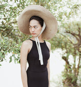 Lola Wide Brim Handwoven Jute Hat