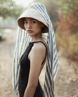 Naomi Nude Beige Handwoven Jute Bucket Hat
